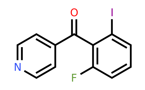 1261800-77-4 | 4-(2-Fluoro-6-iodobenzoyl)pyridine