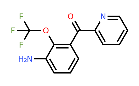 1261800-98-9 | 2-(3-Amino-2-(trifluoromethoxy)benzoyl)pyridine