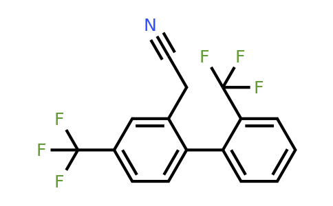 1261801-20-0 | 4,2'-Bis(trifluoromethyl)biphenyl-2-acetonitrile