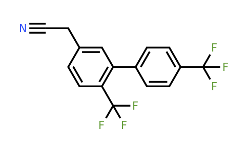 1261801-31-3 | 6,4'-Bis(trifluoromethyl)biphenyl-3-acetonitrile