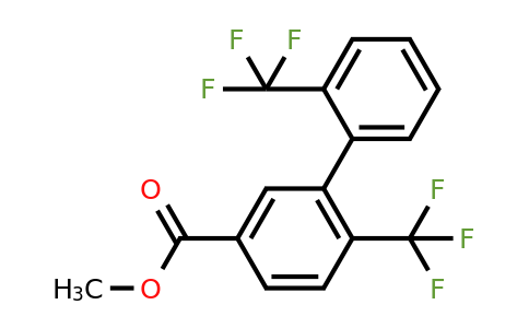 1261801-78-8 | 6,2'-Bis(trifluoromethyl)biphenyl-3-carboxylic acid methyl ester