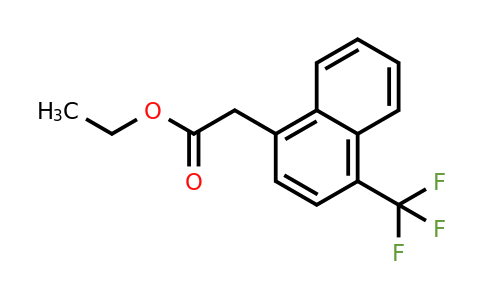 1261801-91-5 | Ethyl 1-(trifluoromethyl)naphthalene-4-acetate