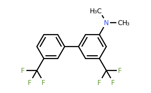 1261802-22-5 | (5,3'-Bis(trifluoromethyl)biphenyl-3-yl)-dimethyl-amine