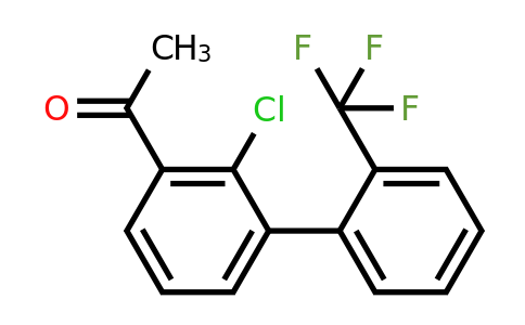 1261803-75-1 | 1-(2-Chloro-2'-(trifluoromethyl)biphenyl-3-yl)-ethanone