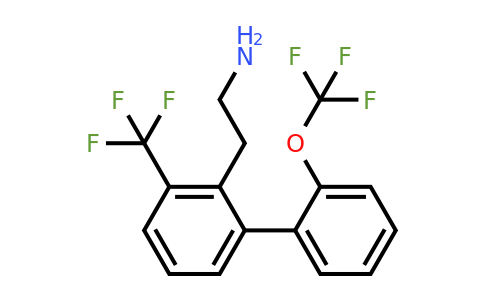 1261804-23-2 | 2'-(Trifluoromethoxy)-3-(trifluoromethyl)biphenyl-2-ethylamine