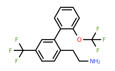 1261804-27-6 | 2'-(Trifluoromethoxy)-5-(trifluoromethyl)biphenyl-2-ethylamine