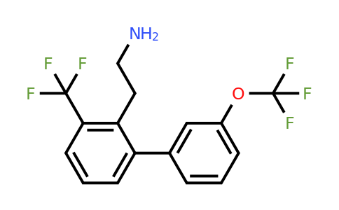 1261804-52-7 | 3'-(Trifluoromethoxy)-3-(trifluoromethyl)biphenyl-2-ethylamine