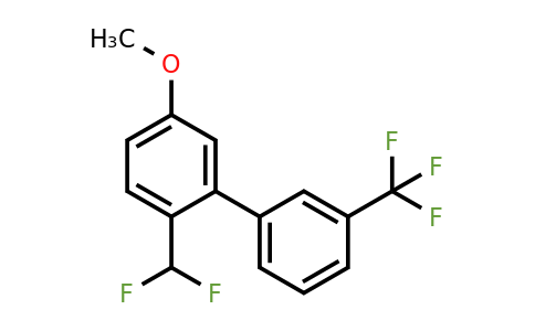 1261804-91-4 | 2-(Difluoromethyl)-5-methoxy-3'-(trifluoromethyl)biphenyl