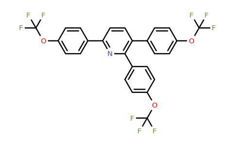 1261804-93-6 | 2,3,6-Tris(4-(trifluoromethoxy)phenyl)pyridine