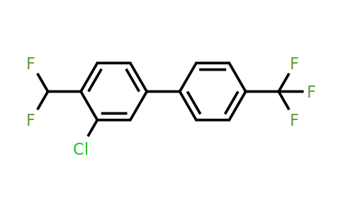 1261805-61-1 | 3-Chloro-4-(difluoromethyl)-4'-(trifluoromethyl)biphenyl