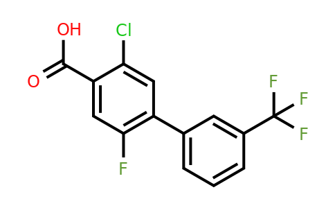 1261805-69-9 | 5-Chloro-2-fluoro-3'-(trifluoromethyl)biphenyl-4-carboxylic acid