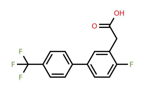 1261806-11-4 | 4-Fluoro-4'-(trifluoromethyl)biphenyl-3-acetic acid