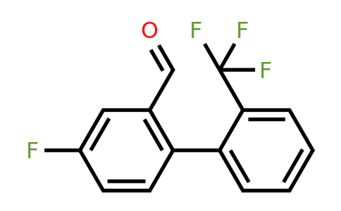 1261806-40-9 | 4-Fluoro-2'-(trifluoromethyl)biphenyl-2-carbaldehyde