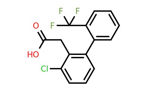 1261806-44-3 | 3-Chloro-2'-(trifluoromethyl)biphenyl-2-acetic acid