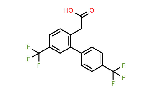 1261806-85-2 | 5,4'-Bis(trifluoromethyl)biphenyl-2-acetic acid