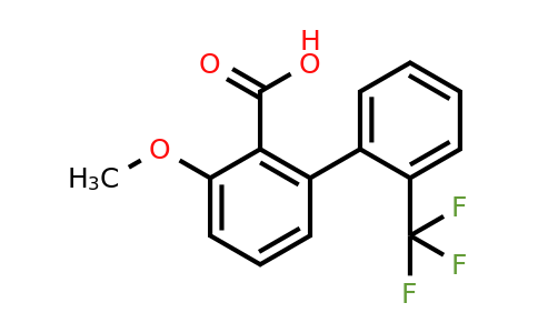 1261806-97-6 | 3-Methoxy-2'-(trifluoromethyl)biphenyl-2-carboxylic acid