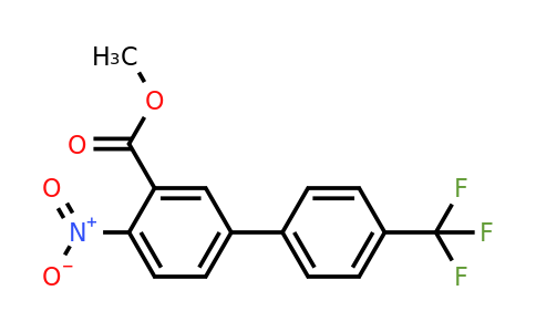 1261807-22-0 | 4-Nitro-4'-(trifluoromethyl)biphenyl-3-carboxylic acid methyl ester
