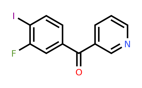1261807-96-8 | 3-(3-Fluoro-4-iodobenzoyl)pyridine