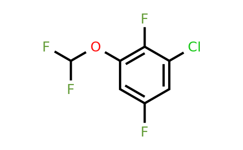 1261808-35-8 | 3-Chloro-2,5-difluoro(difluoromethoxy)benzene