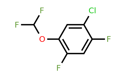 1261808-36-9 | 5-Chloro-2,4-difluoro(difluoromethoxy)benzene
