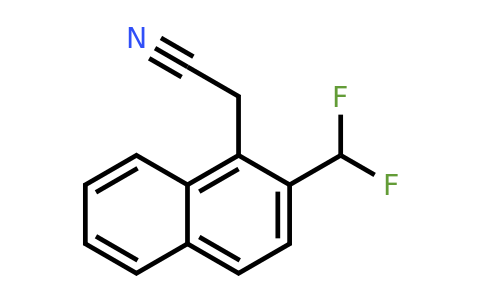 1261808-39-2 | 2-(Difluoromethyl)naphthalene-1-acetonitrile