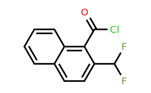 1261808-41-6 | 2-(Difluoromethyl)naphthalene-1-carbonyl chloride