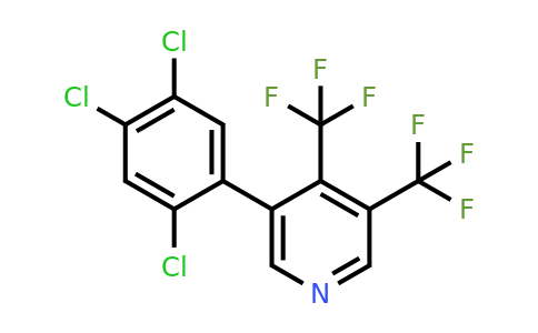 1261809-11-3 | 4,5-Bis(trifluoromethyl)-3-(2,4,5-trichlorophenyl)pyridine