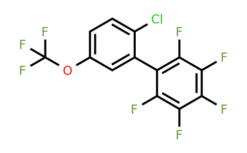 1261810-54-1 | 2'-Chloro-2,3,4,5,6-pentafluoro-5'-(trifluoromethoxy)biphenyl