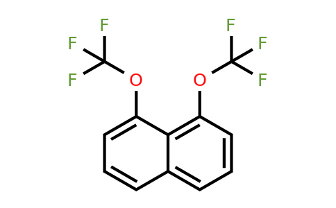 1261810-55-2 | 1,8-Bis(trifluoromethoxy)naphthalene