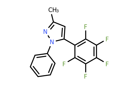 1261810-93-8 | 3-Methyl-5-(perfluorophenyl)-1-phenylpyrazole