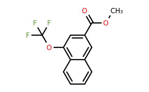 1261811-01-1 | Methyl 1-(trifluoromethoxy)naphthalene-3-carboxylate