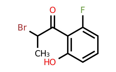 1261814-61-2 | 2-Bromo-2'-fluoro-6'-hydroxypropiophenone