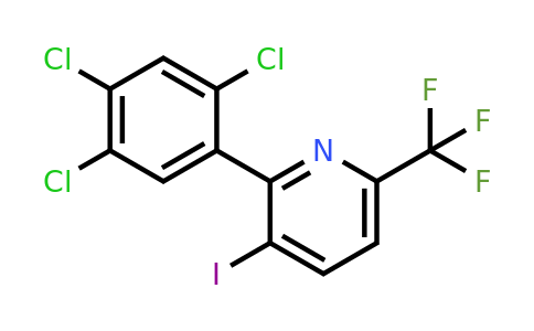 1261814-73-6 | 3-Iodo-2-(2,4,5-trichlorophenyl)-6-(trifluoromethyl)pyridine