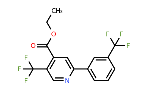 1261816-24-3 | Ethyl 5-(trifluoromethyl)-2-(3-(trifluoromethyl)phenyl)isonicotinate