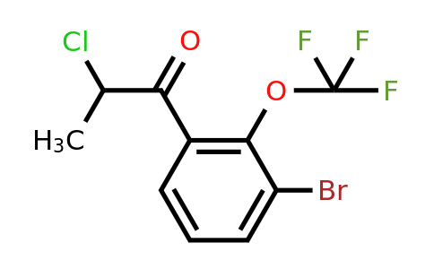 1261816-25-4 | 3'-Bromo-2-chloro-2'-(trifluoromethoxy)propiophenone