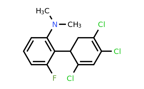 1261816-47-0 | [3-Fluoro-2-(2,4,5-trichloro-cyclohexa-2,4-dienyl)phenyl]-dimethylamine