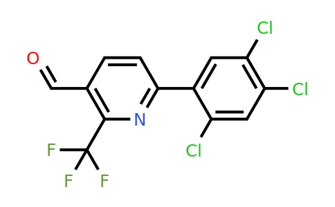 1261817-42-8 | 6-(2,4,5-Trichlorophenyl)-2-(trifluoromethyl)nicotinaldehyde
