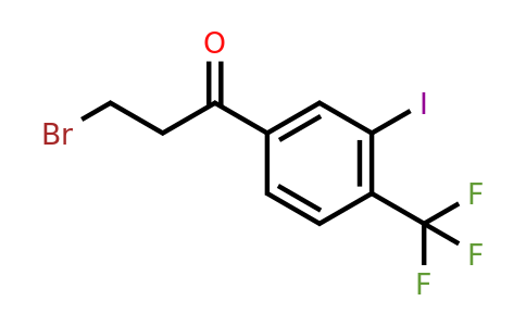 1261818-10-3 | 3-Bromo-3'-iodo-4'-(trifluoromethyl)propiophenone