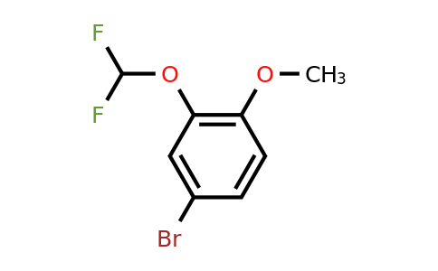 1261818-69-2 | 4-Bromo-2-(difluoromethoxy)anisole