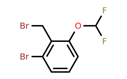 1261819-00-4 | 2-Bromo-6-(difluoromethoxy)benzyl bromide