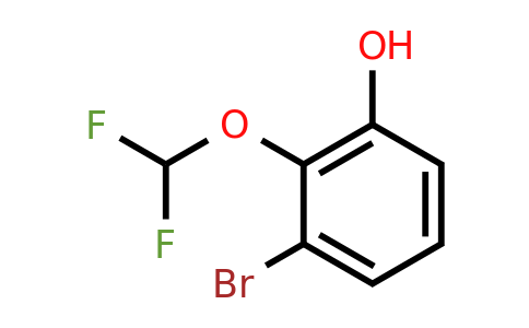 1261819-10-6 | 3-Bromo-2-(difluoromethoxy)phenol