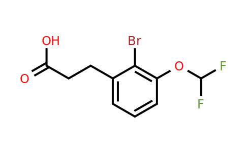 1261819-20-8 | 3-(2'-Bromo-3'-(difluoromethoxy)phenyl)propionic acid