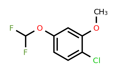 1261821-06-0 | 2-Chloro-5-(difluoromethoxy)anisole