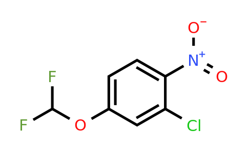 1261821-22-0 | 2-Chloro-4-(difluoromethoxy)nitrobenzene