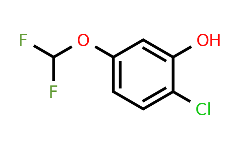 1261821-23-1 | 2-Chloro-5-(difluoromethoxy)phenol