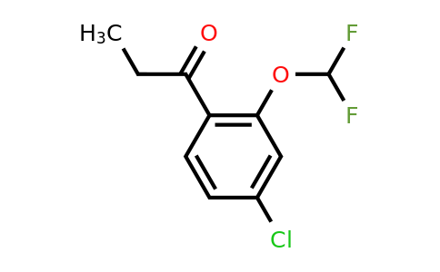 1261821-26-4 | 4'-Chloro-2'-(difluoromethoxy)propiophenone