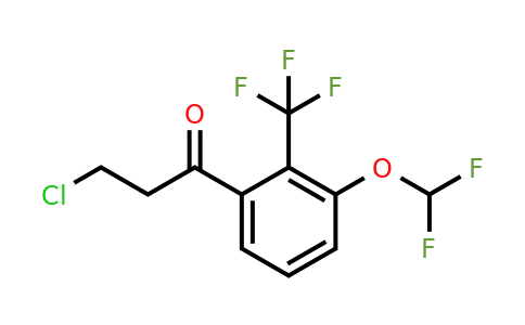 1261821-29-7 | 3-Chloro-3'-(difluoromethoxy)-2'-(trifluoromethyl)propiophenone