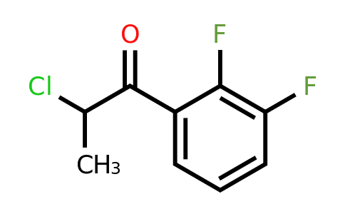 1261821-49-1 | 2-Chloro-2',3'-difluoropropiophenone