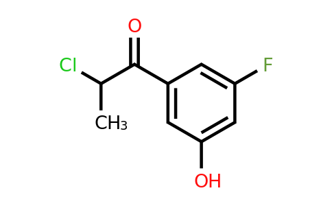 1261821-50-4 | 2-Chloro-3'-fluoro-5'-hydroxypropiophenone