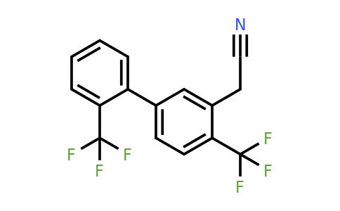 1261821-74-2 | 4,2'-Bis(trifluoromethyl)biphenyl-3-acetonitrile